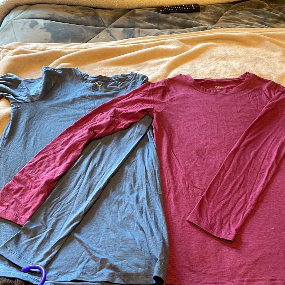 Women’s long sleeve tops (two)